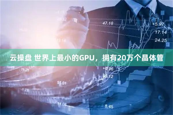 云操盘 世界上最小的GPU，拥有20万个晶体管